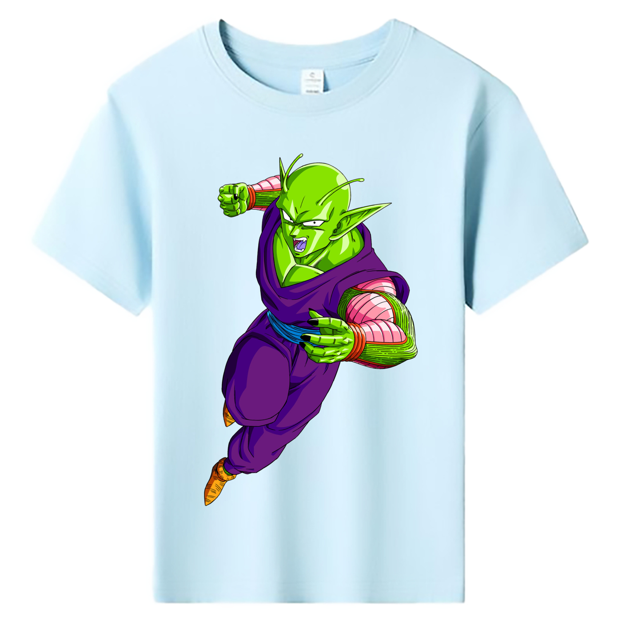 （画像用） ドラゴンボール ピッコロ DRAGON BALL Piccolo 綿100％キッズTシャツ（フロントプリント）